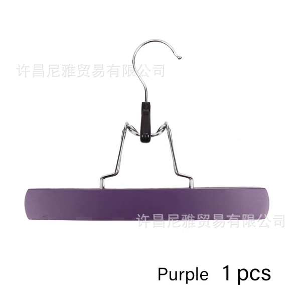 Purple hanger
