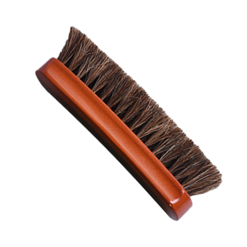 Nuevo interior transfronterizo limpio caballo cepillo de tela para automóvil cepillo de limpieza de techo de piel de asiento herramienta de cepillo de limpieza de pelo largo