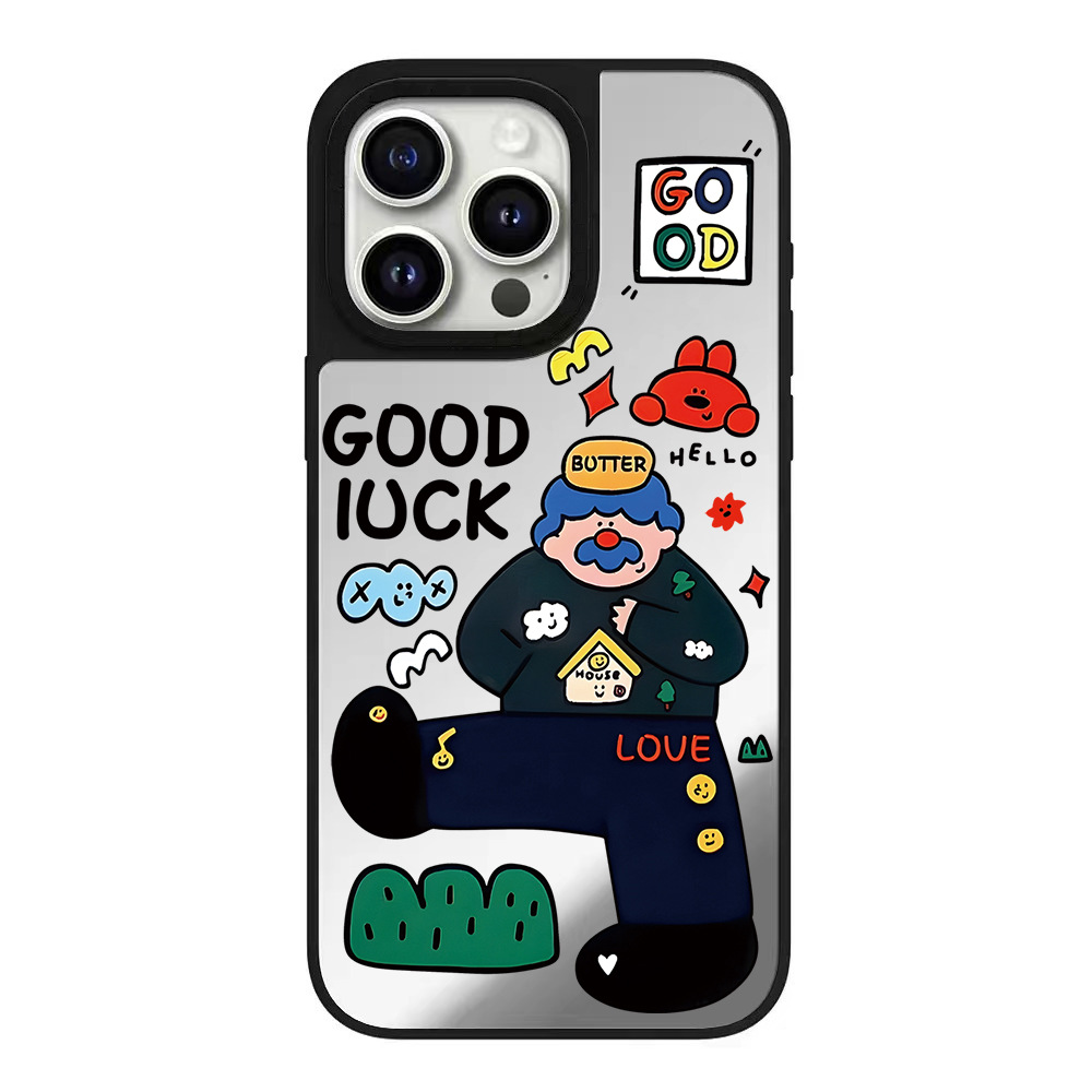 Phone Case For Iphone 16 Mirror Design Simple Creative Style_voghion.com