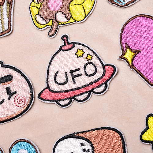 Original computer embroidered patch embroidered animal monkey butterfly accessories diy patch patch rainbow embroidered cloth patch