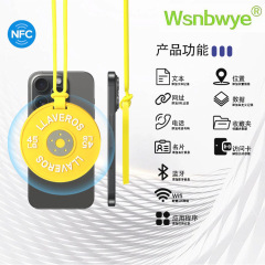 NFCキーホルダー、フィットネス機器ペンダント、ウェイトバーベルプレート、PVC荷物タグペンダント、メーカーによる越境供給