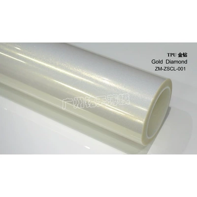 full car film, whole roll — Auto Color Change Film - imported-tpu-gold-diamond-152-15m-roll