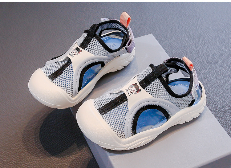 Breathable Mesh Sandals For Kids Summer Comfortable Soft Sole Shoes_voghion.com