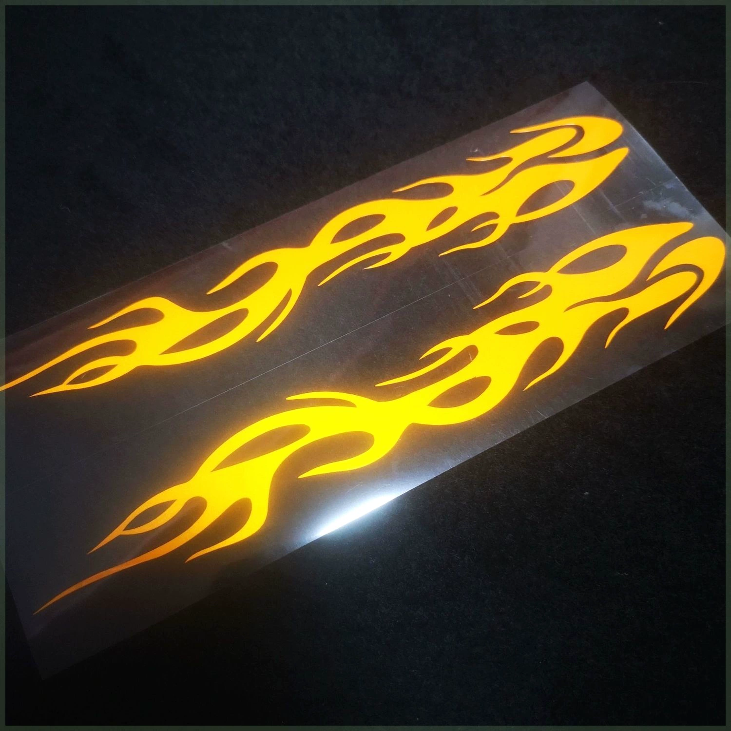 Colorful neon sticker, electric car