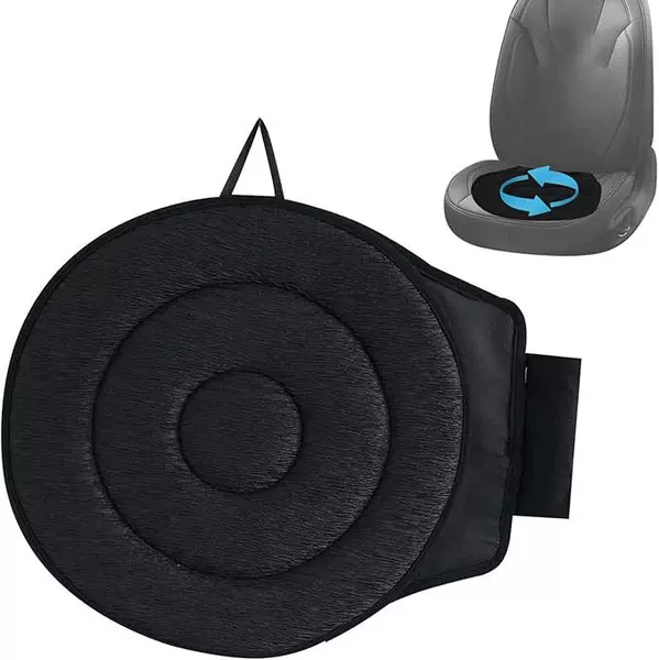 Car Seat Cushion 360 ° Rotating Car Seat Cushion for the Elderly, 360-Degree Rotating Multi-Purpose Car Seat Cushion.