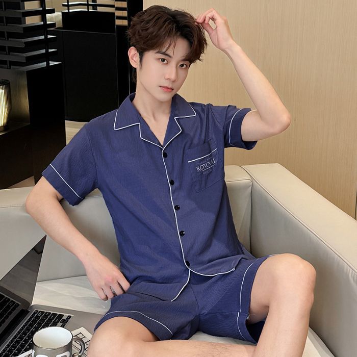 SX-690-더블 쇼트 스타일 [사파이어 블루 클라우드 코튼]