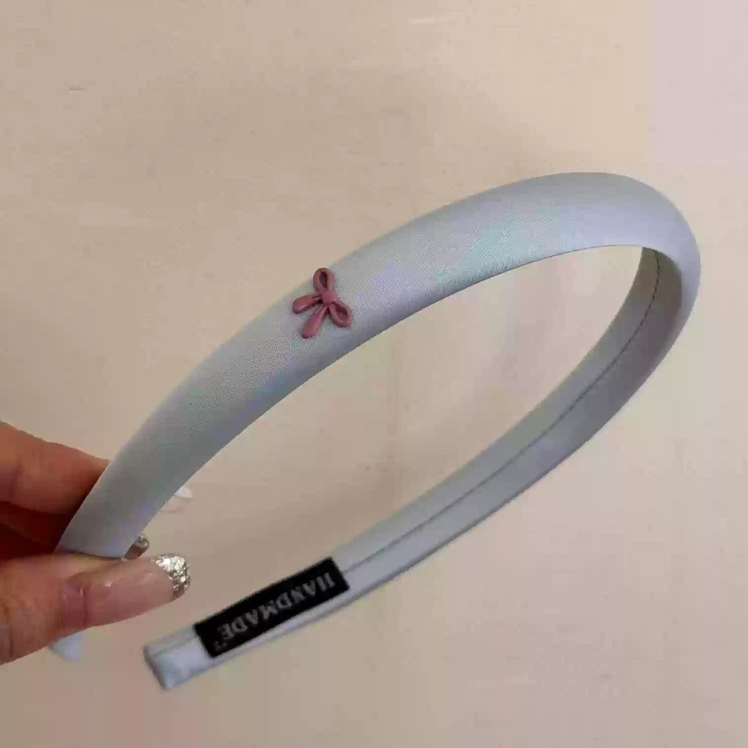 Alta calidad, lujo ligero, pequeña esponja fresca, diadema de color fino, venta al por mayor para mujer, paquete de pelo superior de cráneo alto, horquilla de lavado de cara de verano