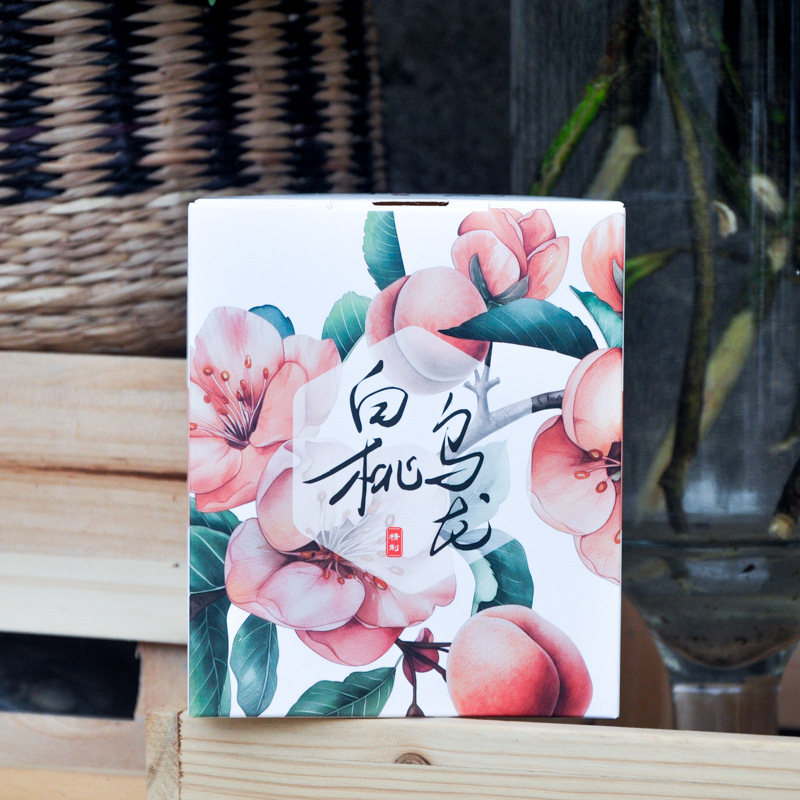 2款茶叶包装盒 白桃乌龙 桂花乌龙 10包装茶叶外盒子  挂耳茶叶盒