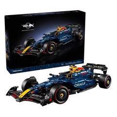 クロスボーダー互換レゴ機械セットシリーズレッドブルF1スーパーレーシングフェラーリSF-24パズルブロック