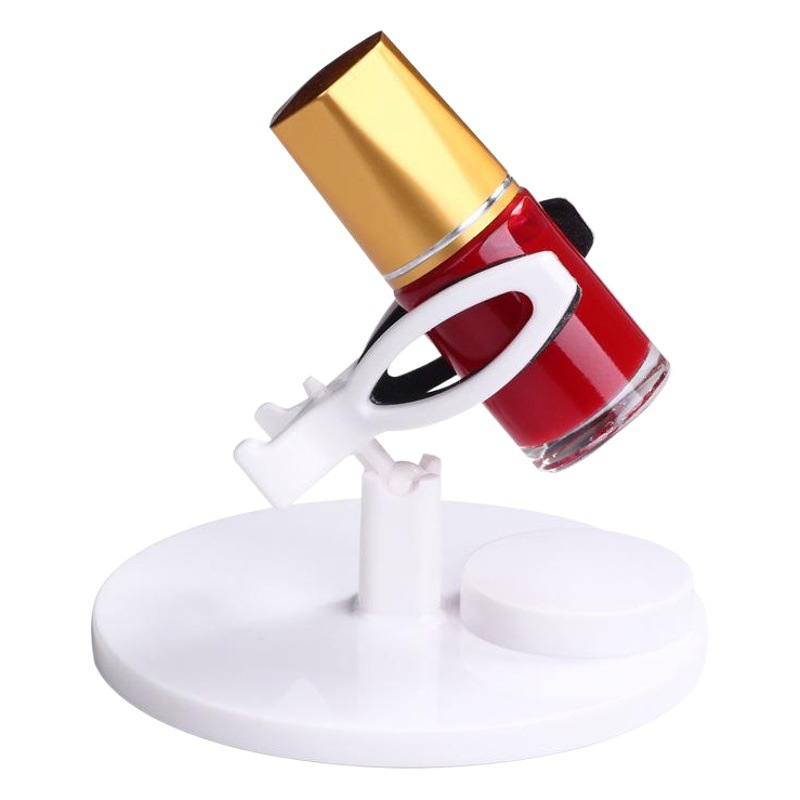 Nadiko Nail Polish Gel Fixing Bracket with Adjustable Angle, Nail Polish Application Aid, Manicure Tool Set