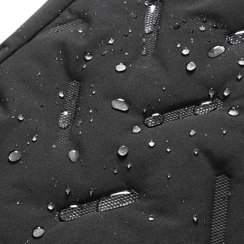 Large winter windproof and waterproof lined cotton pants with lambskin for men, thick outdoor sports casual pants for men