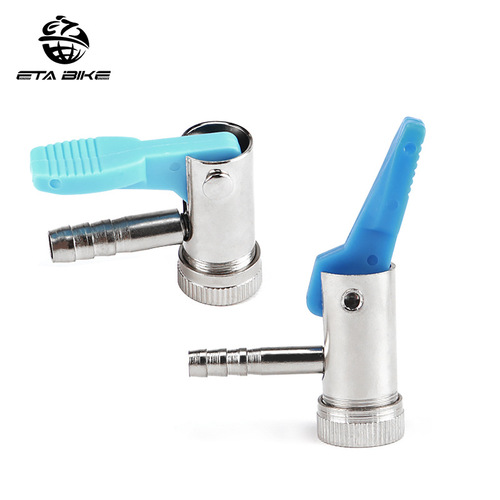 Tube valve stem inflation chuck, pure copper clip-type air nozzle, pneumatic pump conversion adapter 6mm/8mm