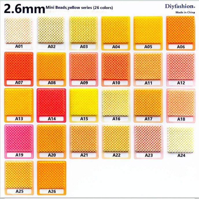 Factory direct sale 2.6mm bead refill pack A series 26-color bead refill pack wholesale for handmade DIY educational toys Factory direct sale 2.6mm bead refill pack A series 26-color bead refill pack wholesale for handmade DIY educational toys