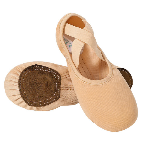 Full sole ballet shoes for children, girls' dance shoes, practice shoes for toddlers, adult women's yoga and flexibility training shoes.