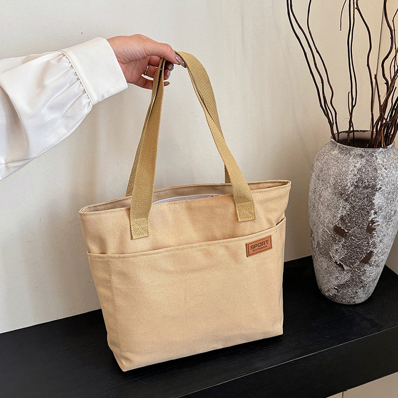 Women's Bag Canvas School Bag Japanese-style Work Bag Advanced Computer Tote Bag Canvas Bag Portable Shoulder Bag Women's Bag Canvas School Bag Japanese-style Work Bag Advanced Computer Tote Bag Canvas Bag Portable Shoulder Bag
