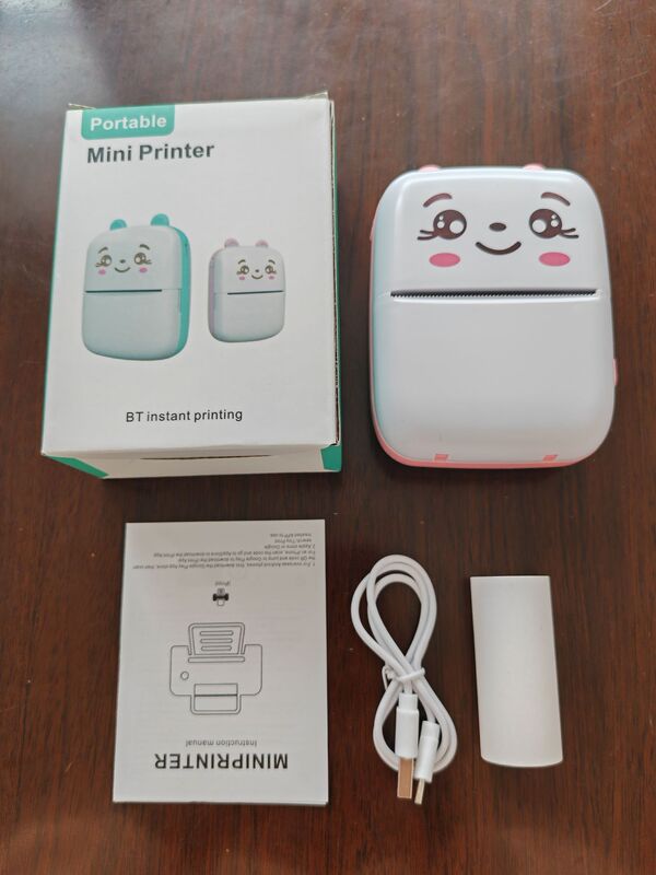 サーマルプリンタ携帯電話接続児童写真学生が間違っている問題を検索するミニプリンタ携帯型ラベル機|undefined