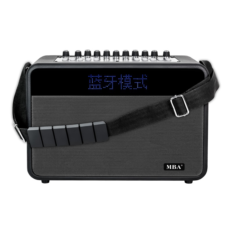 LX-T60  便携双5.25寸皮革重低音炮蓝牙音响带歌词显示直播功能