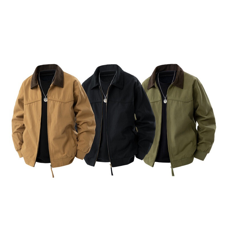 Obcy Fashion Youth Men's Clothing 2025 Spring New Jacket Jacket Men's Casual Tops Top