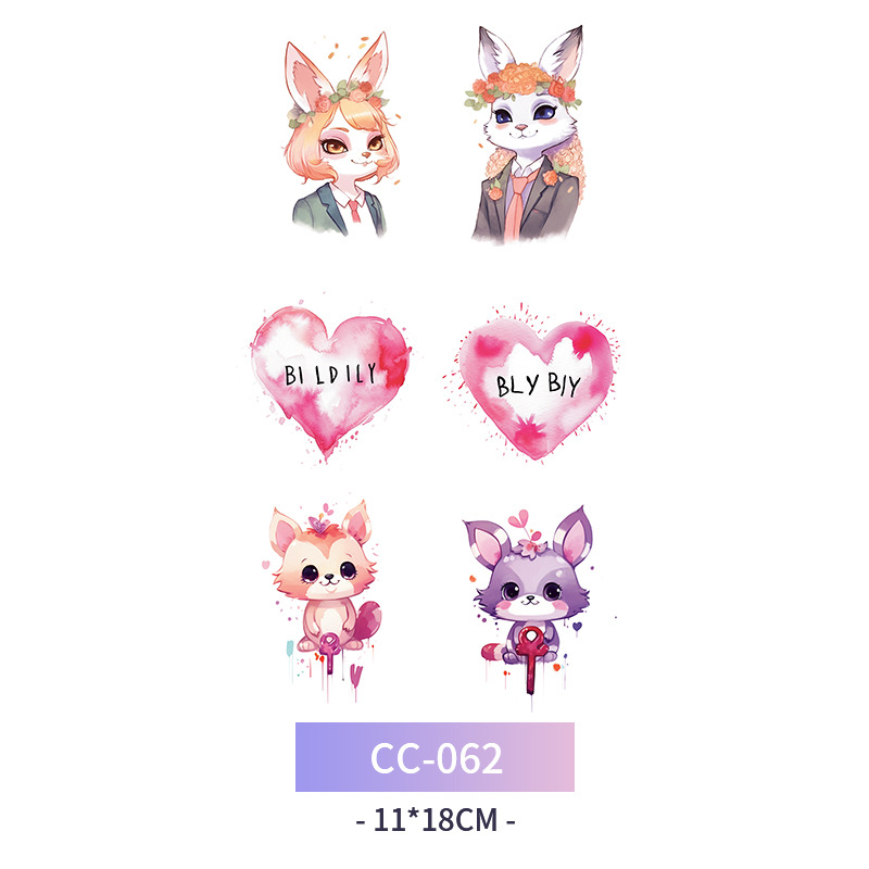 Transfronterizo en stock al por mayor de halloween colorido mariposa tatuaje pegatinas simulación sangrienta cicatriz pegatinas divertidas pegatinas impermeables