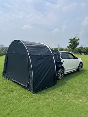 Outdoor Car Tent Suv Rear Camping Tent, No Assembly Required, Rainproof and Sunshade Canopy, Oxford Cloth Quick-Open Model