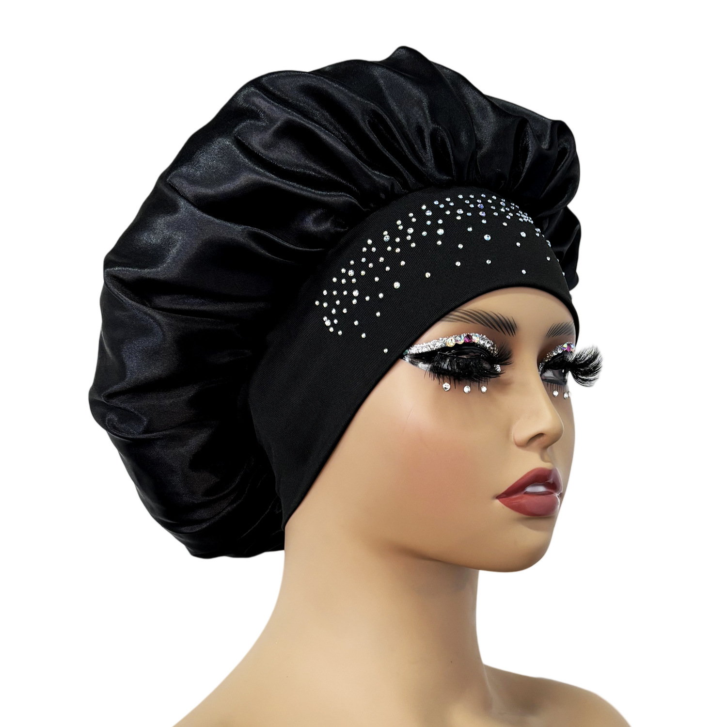 Hand drill bed cap Hair shower cap round cap_voghion.com