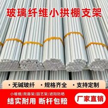 30根包邮育苗蔬菜农用小拱棚支架大棚骨架批发玻璃纤维杆玻璃钢