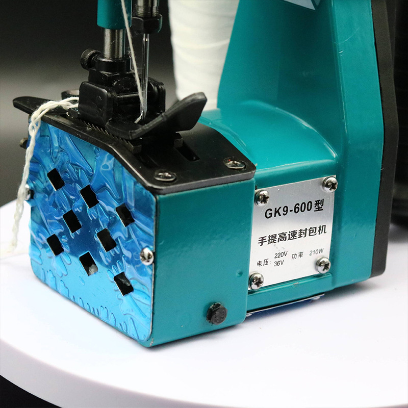 Máquina de sellado enchufable GK9-600 de punto Máquina de sellado de reabastecimiento de combustible automática portátil Máquina de sellado de bolsas tejidas al por mayor