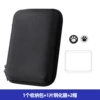 1 piece of tempered film + R36S bag (black nylon cloth) + black 1 white 1 cat claw hat