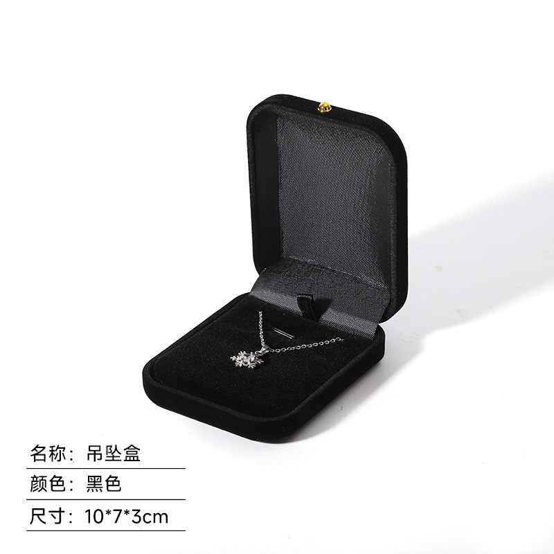 ゴールデンバックルベルベットジュエリーボックスイヤリングボックスネックレスボックスリングボックスイヤリングボックスベルベットジュエリー包装ボックスイヤリングボックス