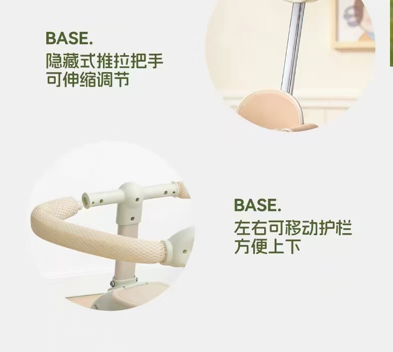 Electric vehicle child seat, front-mounted electric scooter baby seat, multifunctional baby stroller, electric vehicle safety seat