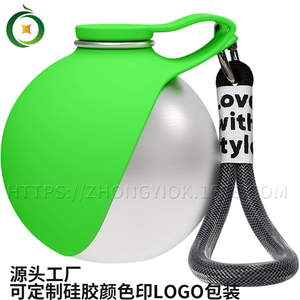 Cerveza de acero inoxidable para mascotas plegable cerveza de silicona para perros y gatos alimentadores de agua al aire libre cerveza de agua portátil para pasear perros