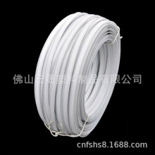 双芯包胶铁丝扎线口罩钢丝配件鼻梁条环保塑料平行线玩具扎带