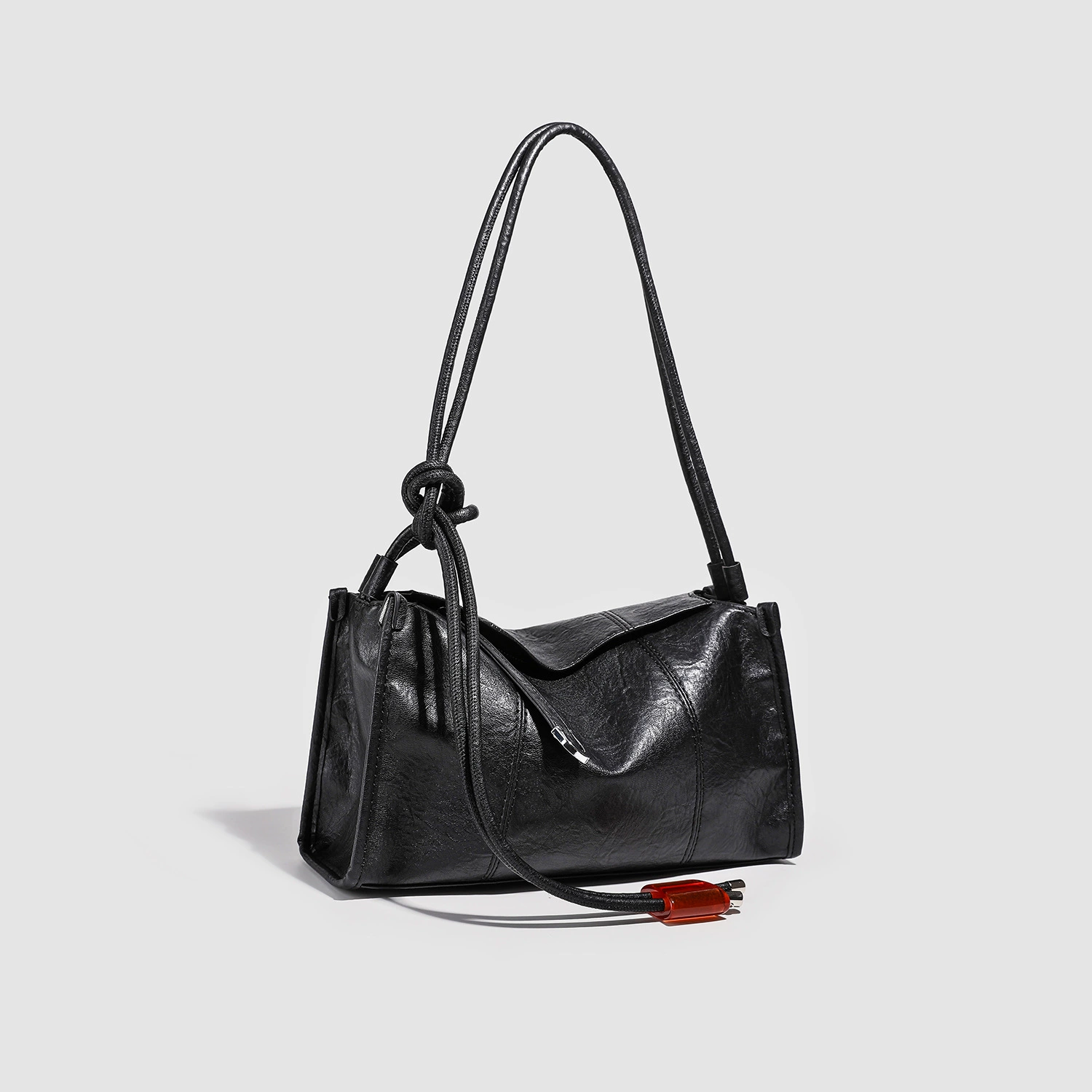 One-shoulder bag, autumn capacious shoulder bag, high-quality style