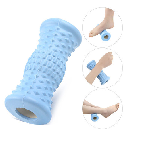 EVA foot arm calf back muscle fatigue acupoint relaxation massage mini fitness roller foot massage