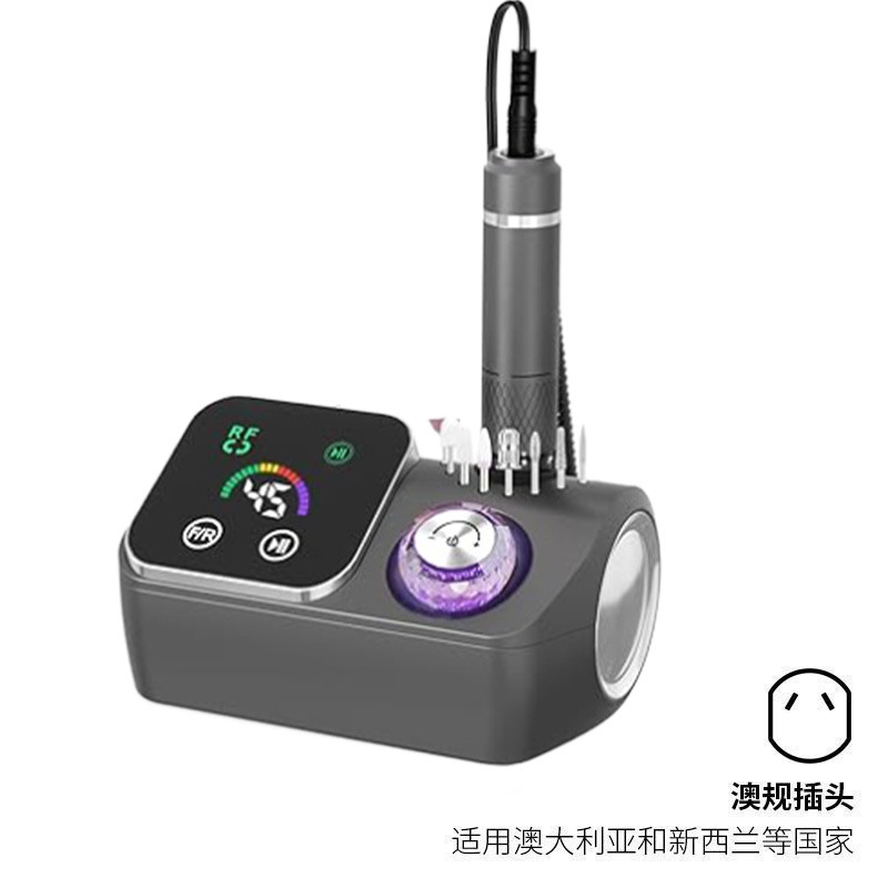 Ampuñadora de uñas transfronteriza gran torsión 45000RPM ampuñadora de alta velocidad ampuñadora de uñas profesional