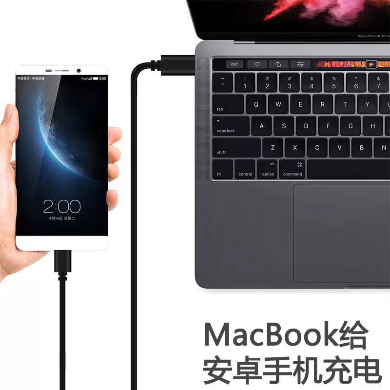 Кабель Type‑C ↔ micro USB для зарядки и передачи данных, быстрый заряд для Android, адаптер micro B ↔ Type‑C
