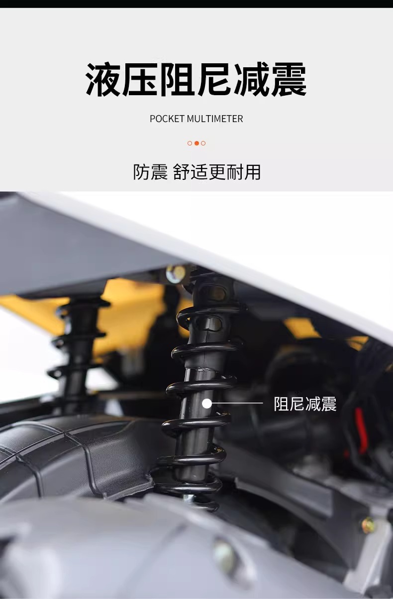 2025 New Popular National Iv Electronic Injection Motorcycle 125 Scooter Fuel Vehicle Motorcycle Fuel-Saving Vehicle Can Be Registered