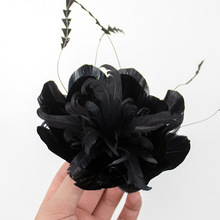 简约时尚羽毛头饰新娘头花名媛淑女年会就会发饰Ebay速卖通货源