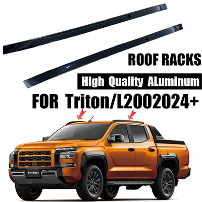 Suitable for 23-24 Mitsubishi Triton L200 LC2T modified high-end roof rack with special screws (Luggage Rack)