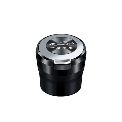 New Car Ashtray with Flip-Top Car ashtray - please-note-for-other-models-black-short-model-default-is-safe-journey