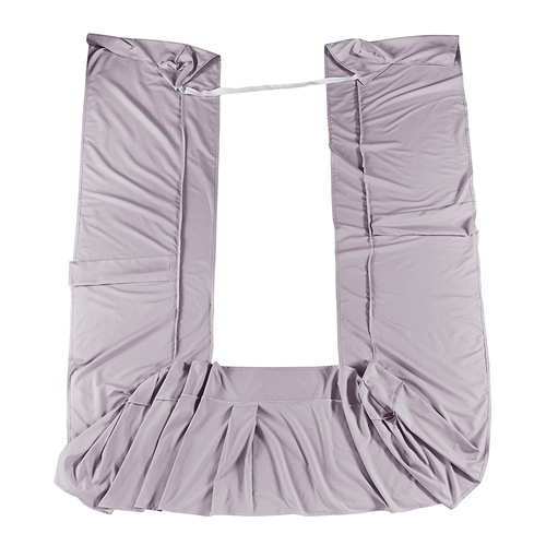 CQ005 Amazon eBay cross-border wish foreign trade 105g brushed fabric solid color matching bed skirt dropshipping