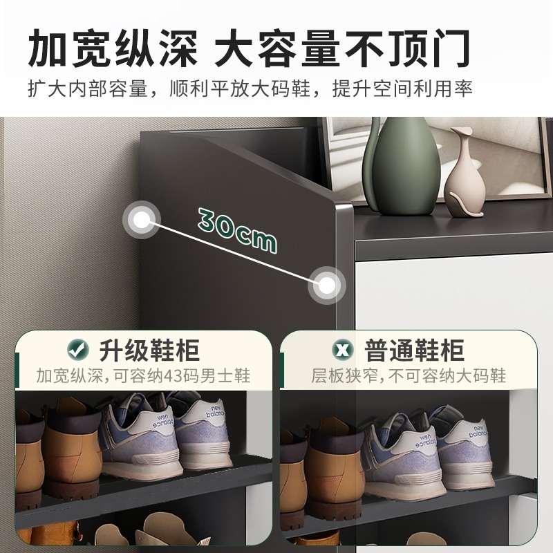 入户门鞋柜室外过道电梯口楼道外鞋架家用门口小户型有门玄关柜|undefined