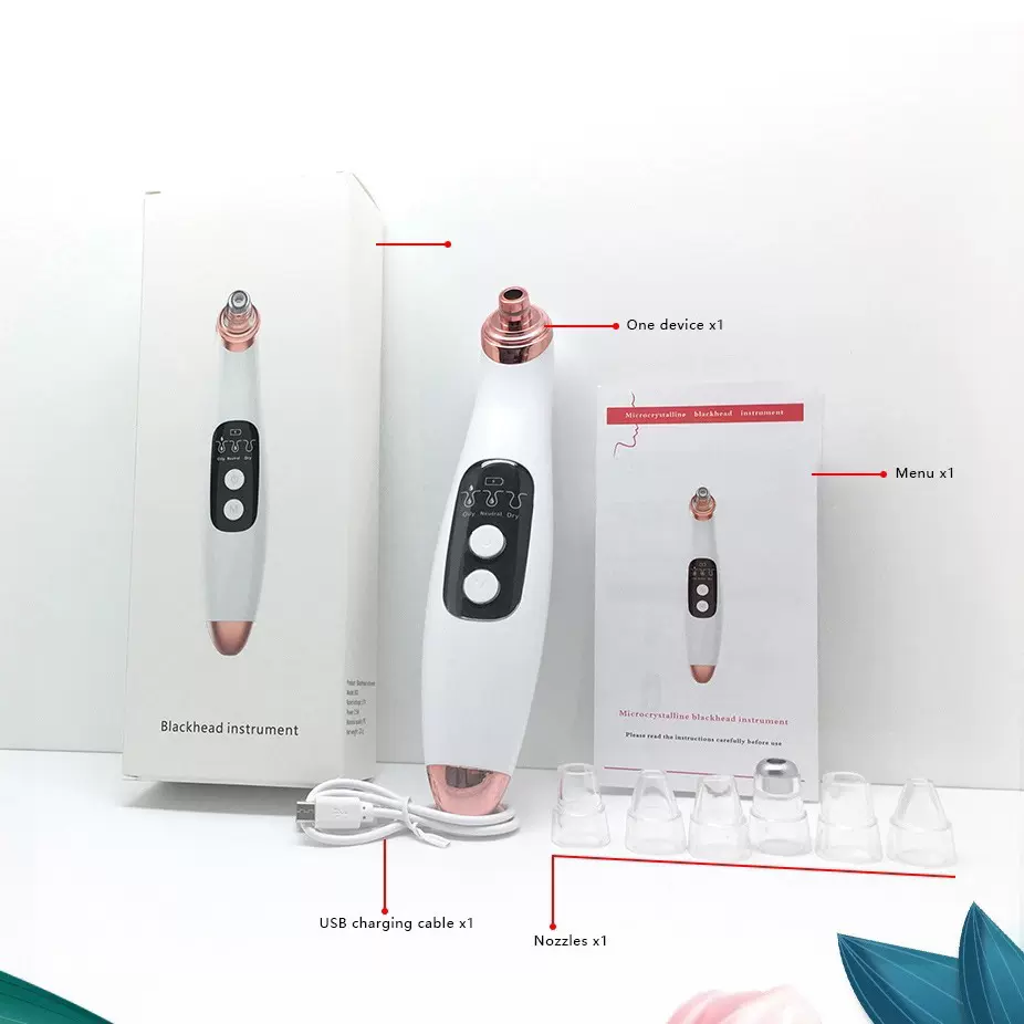 黑头仪电动吸黑头小气泡毛孔清洁器微晶除粉刺电子美容仪收缩毛孔