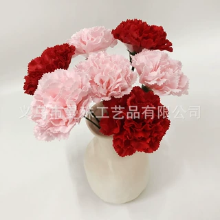 曼殊母亲节巨型洪福康乃馨香皂永生花头肥皂花礼盒母亲节礼物花束