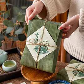 厂家批发 古风青团包装盒创意盒子 端午冰糕打包盒手提绿豆糕礼盒