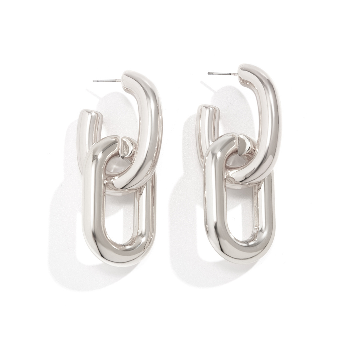15g Weight Alloy Ear Needle Material Earrings Classification 1 Pair Quantity Holiday, Travel Occasion CCB, Alloy Material Geometric Pattern Women's Gender Plating Design Casual, Elegant, Lady Style 1 Pair Casual Elegant Lady Geometric Plating CCB Alloy Earrings 38