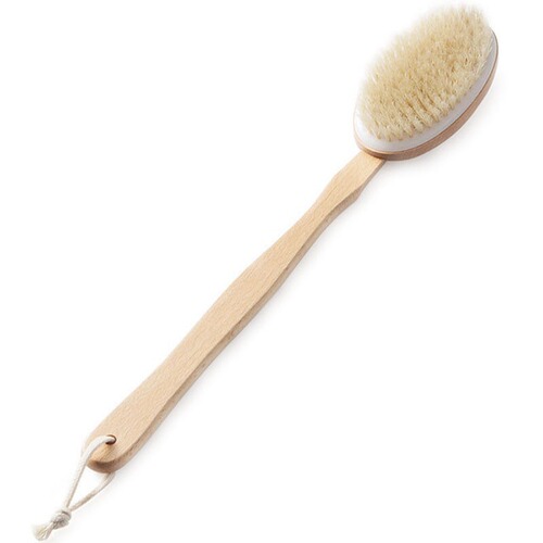 Shower Shower Brush Soft and Hard Bristles Back Scrubber Long Handle Sanding Full Body Exfoliating Dry and Wet Dual Use