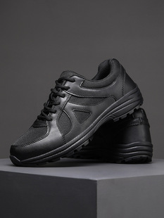 New genuine large-size training shoes men's black summer training shoes physical fitness shoes running shoes fire shoes labor protection rubber shoes