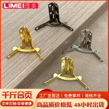 理美 千斤合页 青铜银色黄色仿金木盒箱礼品盒支撑合页 飞机铰链