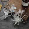 Hairgrip, wedding dress, crystal, hair accessory suitable for photo sessions, Korean style, European style